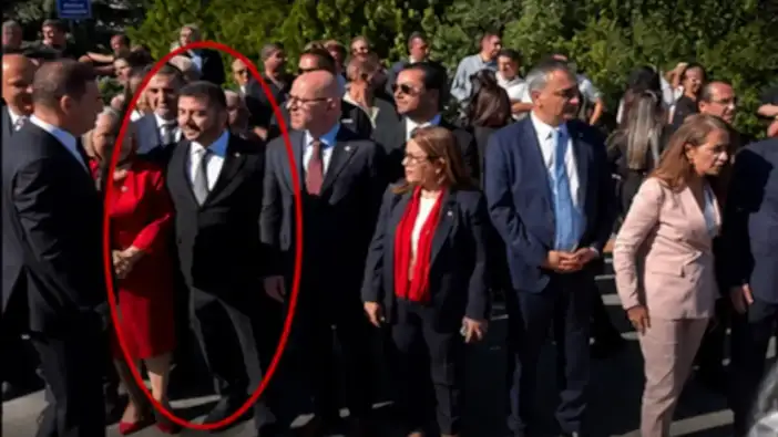 Kesin ihracı istenmişti: Ahmet Baran Yazgan Anıtkabir'de en ön sırada ortaya çıktı