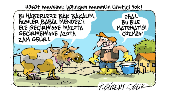 İ. Bülent Çelik'in 16 Eylül 2026 tarihli karikatürü