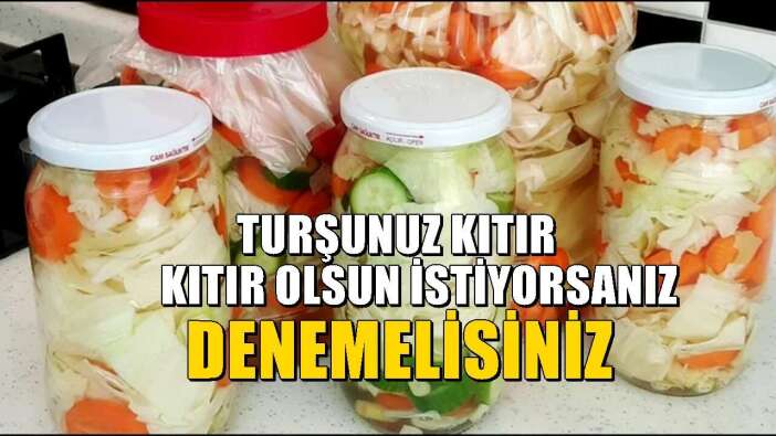 Fatih'in 22 yıllık turşucusu lahana turşusuna lezzet katan tüyoyu verdi!
