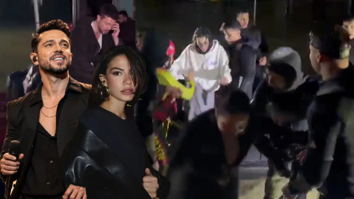 Murat Boz ve Demet Özdemir stüdyoda mahsur kaldı: Botlarla kurtarıldılar