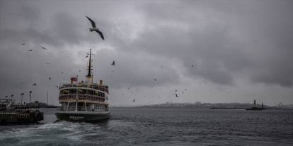 İstanbul’da çok sayıda vapur seferi iptal