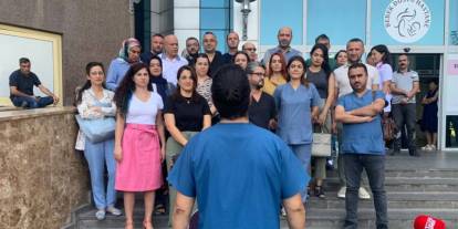 Diyarbakır'da doktorlar iş bıraktı