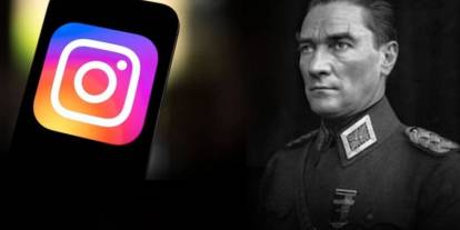 Instagram'dan Atatürk'e 'Haniye' muamelesi