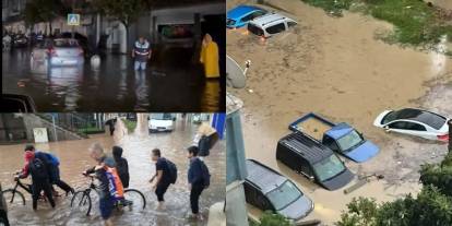 Trabzon'da felaket yaşanıyor! Ev ve iş yerlerini su bastı, yollar çöktü, hastalar nakledildi