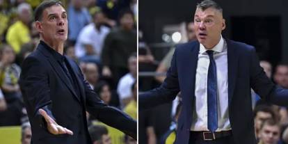 Fenerbahçe-Olympiakos maçı sonrası antrenörler arasında gerginlik: Oyuncular zor yatıştırdı