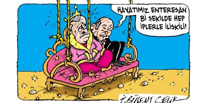 İ. Bülent Çelik'in 25 Ekim 2024 tarihli karikatürü