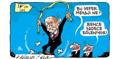 İ. Bülent Çelik'in 30 Ekim 2024 tarihli karikatürü