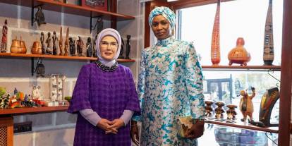 Senegal Cumhurbaşkanı Fay ve eşinin ziyaretine ilişkin Emine Erdoğan'dan paylaşım