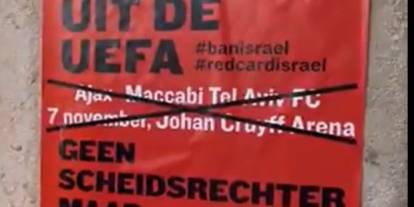 Ajax- Maccabi maçı Hollanda’da krize yol açtı, MOSSAD özel ekip gönderdi