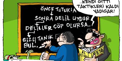 İ. Bülent Çelik'in 10 Kasım 2024 tarihli karikatürü