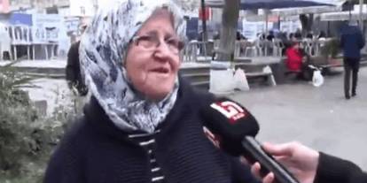 Emekli kadın gözyaşları içinde konuştu: "Torunuma köfte ekmek aldım, bugün alamıyorum"