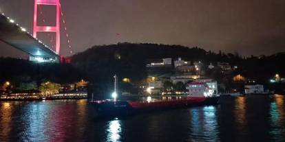 İstanbul Boğazı gemi trafiğine kapatıldı