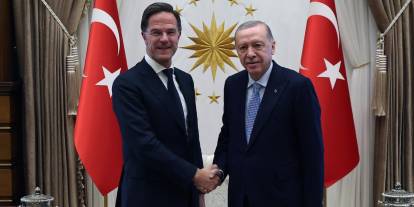 Erdoğan NATO Genel Sekreteri Rutte'yi kabul etti