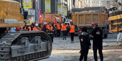 Güngören’de bina çökmesi: Enkazda kalan işçi için arama çalışmaları üçüncü günde