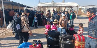 Ülkelerindeki gelişmeler Suriyelileri Öncüpınar Gümrük Kapısı’na getirdi