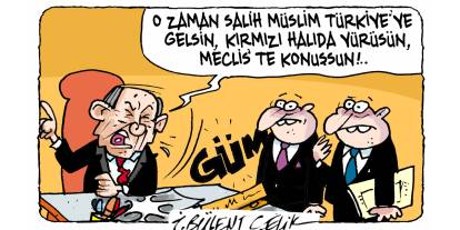 İ. Bülent Çelik'in 17 Aralık 2024 tarihli karikatürü