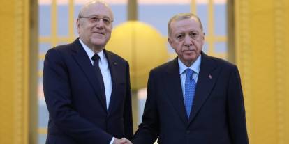 Erdoğan, Lübnan Başbakanı Necip Mikati ile görüştü