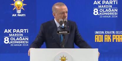 Erdoğan Mardin'de: Terör örgütünün belediyelerimize çökmesine izin vermedik