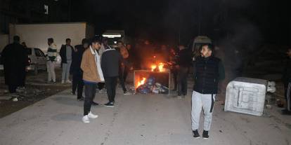 Şanlıurfa'da elektrik kesintisi protesto edildi