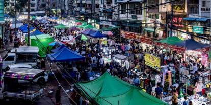 Myanmar'da nüfus düşmeye başladı