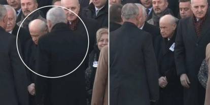 Dervişoğlu, Bahçeli'yi es geçti; selamlaşmaması dikkat çekti