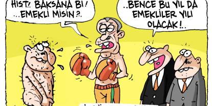 İ. Bülent Çelik'in 5 Ocak 2025 tarihli karikatürü