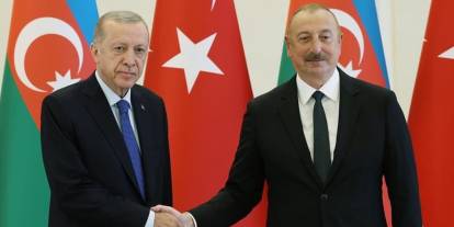 Erdoğan, Azerbaycan Cumhurbaşkanı Aliyev ile görüştü