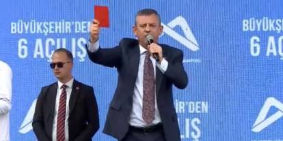 CHP lideri Özel, büyük sürprizi açıkladı! İktidara kırmızı kart gösterme kampanyası başlattı