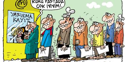 İ. Bülent Çelik'in 12 Ocak 2025 tarihli karikatürü