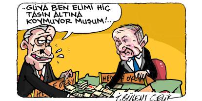 İ. Bülent Çelik'in 13 Ocak 2025 tarihli karikatürü