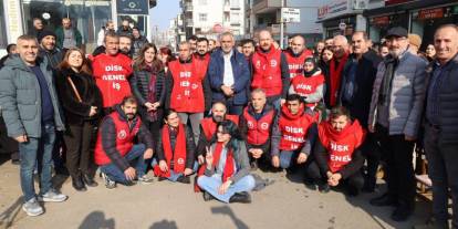 Batman'da kayyımın işten çıkardığı işçiler nöbette: 'Geri adım atmayacağız'