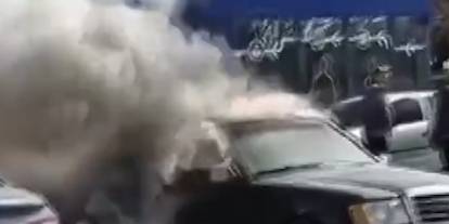 Tuzla’da araç muayenesinden geçemeyen sürücü, öfkeyle aracını yaktı!