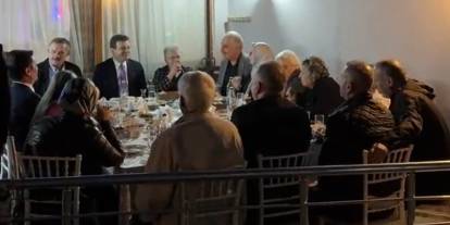 Ekrem İmamoğlu Trabzon’da balıkçılarla iftarda buluştu