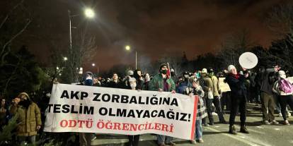 ODTÜ ve Hacettepe Üniversitesi öğrencilerine sert müdahale!
