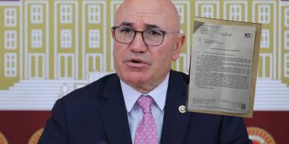 CHP’li vekil Mahmut Tanal belgesini paylaştı: ‘Bu sadece skandal değil, peşini bırakmayacağız’