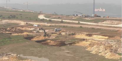 İSKİ'nin yıkım kararına rağmen Kanal İstanbul inşaatı tam gaz: Yıkım kararı alanlar gözaltında