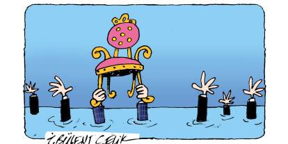 İ. Bülent Çelik'in 15 Mayıs 2025 tarihli karikatürü