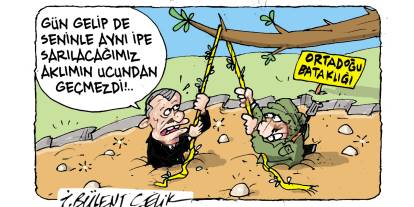 İ. Bülent Çelik'in 16 Mayıs 2025 tarihli karikatürü