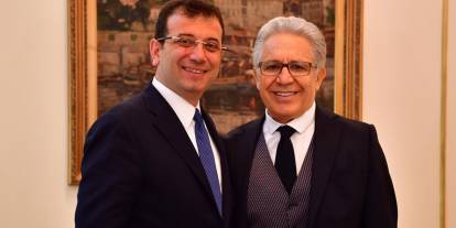 Zülfü Livaneli, Ekrem İmamoğlu'nu ziyaret etti: 'Hepinize selamları var...'