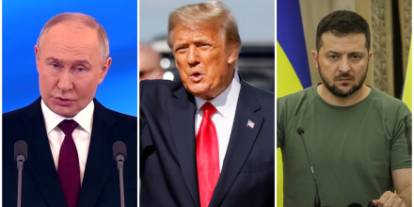 Trump, pazartesi günü Putin ve Zelenski ile görüşecek