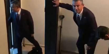 Özgür Özel bu kez kız isteme merasiminde görüntülendi