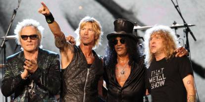 Guns N' Roses İstanbul konserine siyah kulis ve Türk mutfağıyla hazırlanıyor