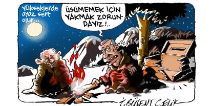 İ. Bülent Çelik'in 22 Mayıs 2025 tarihli karikatürü