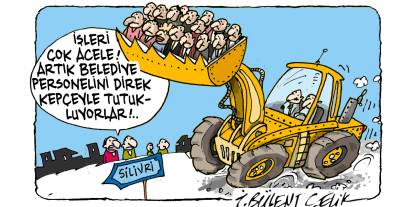 İ. Bülent Çelik'in 24 Mayıs 2025 tarihli karikatürü