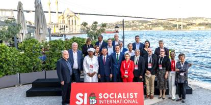CHP Lideri Özel: Sosyalist Enternasyonal toplantılarımıza başladık