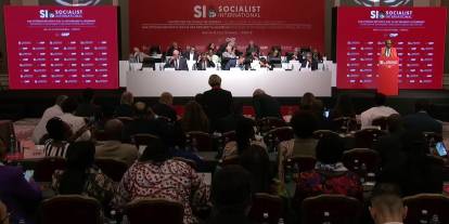 Sosyalist Enternasyonal Genel Koordinatörü Kambiwa: İmamoğlu'nun özgürlüğünü desteklemek için buradayız