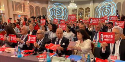 Sezai Temelli, 'Free İmamoğlu' pankartını neden kaldırmadığını anlattı