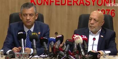CHP lideri Özgür Özel’den Hak-İş’e ziyaret