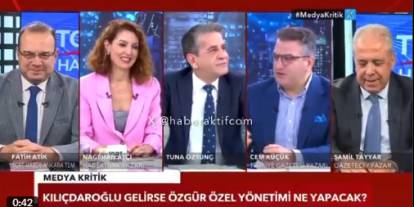 TGRT'de CHP tartışması: Stüdyoda gülme krizi