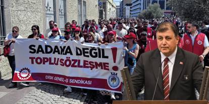 İzmir'de işçi eylemi 3. gününde: Cemil Tugay’dan DİSK’e 71.500 TL teklif